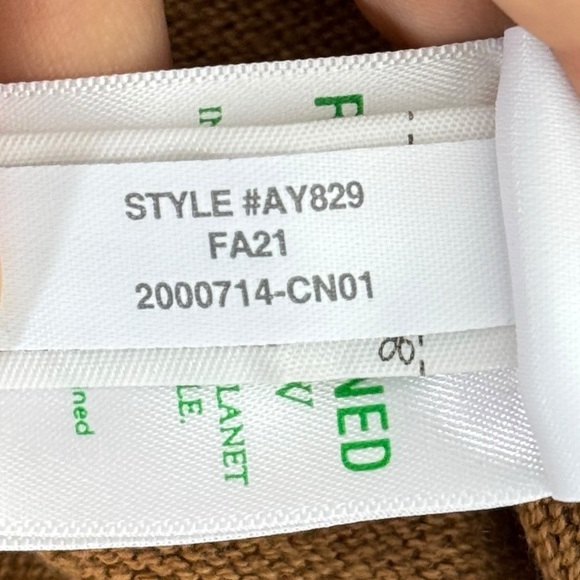 J.Crew Camel Knit Crewneck Sweatshirt - Picture 3 of 4